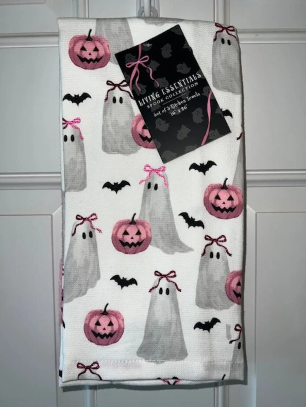 SET OF 3 HALLOWEEN KITCHEN TOWELS